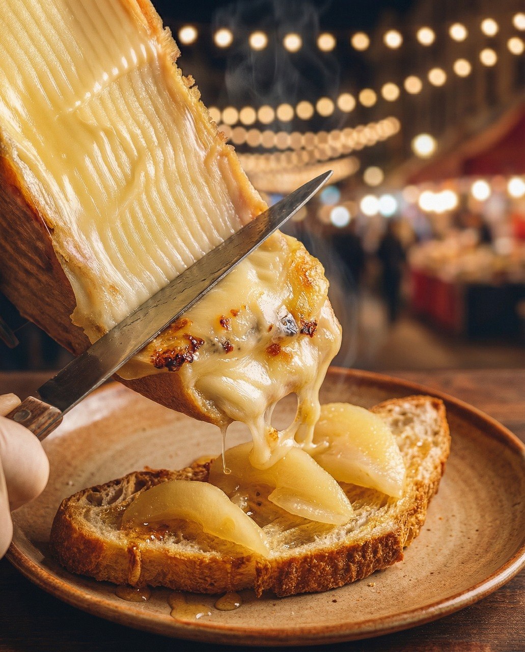 Raclette preparation