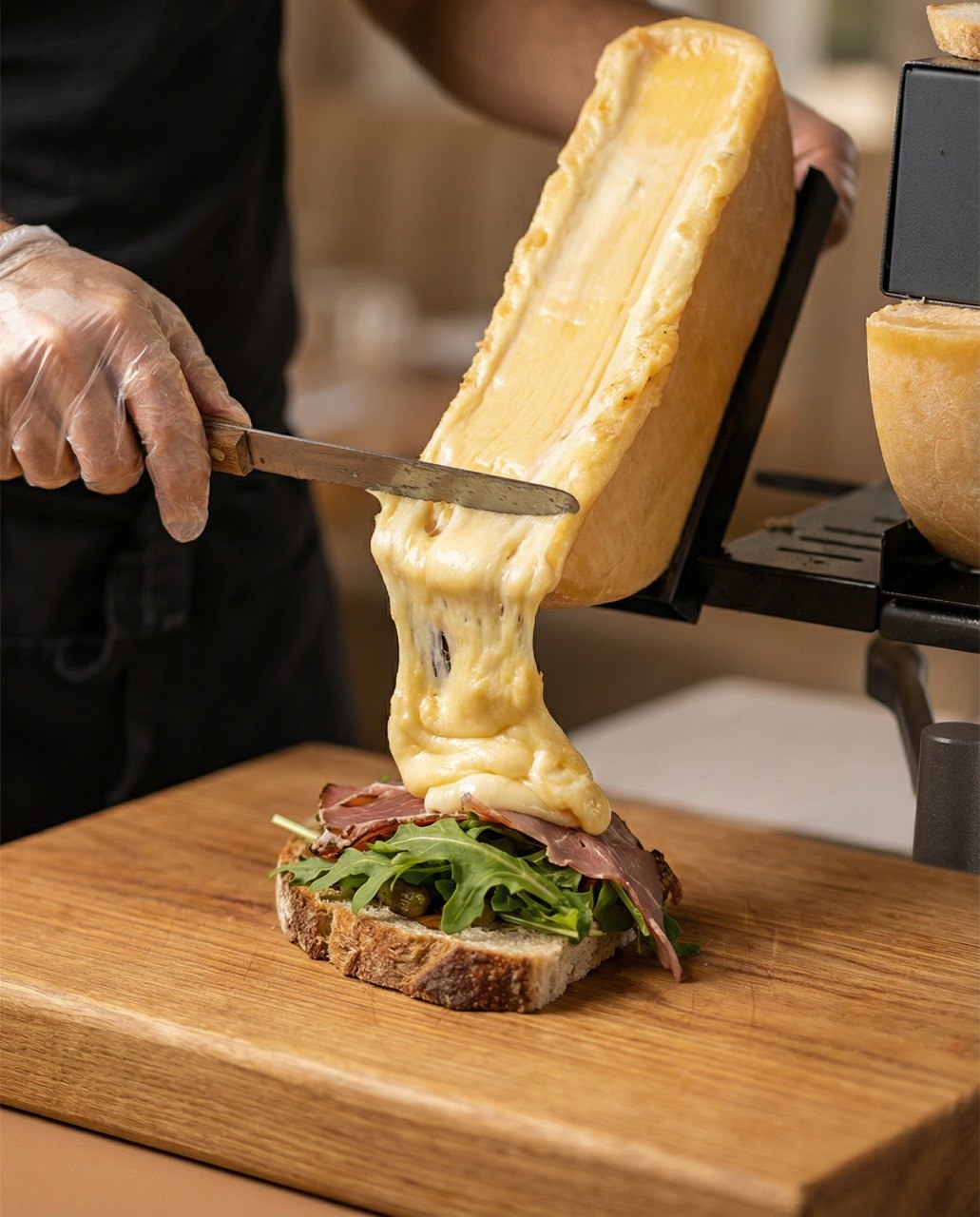 Raclette sandwich